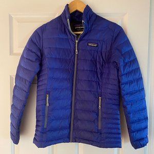 Patagonia Down Jacket Cobalt Blue Women's XS